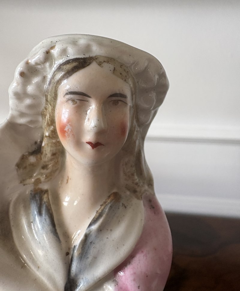 Antique Victorian Staffordshire Figure - Image 2